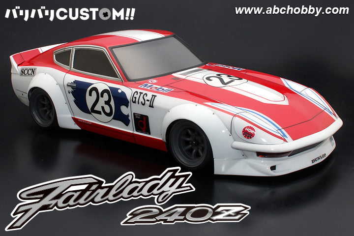 Fairlady Z Nissan Datsun 240z S30 RACING CUSTOM 1-10 Drift Body