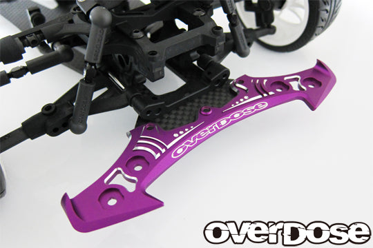 Aluminum Bumper TYPE-2 (for OD) RED PURPLE BLACK [Overdose] OD2945