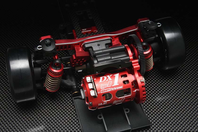 DX1 TYPE-R BRUSHLESS MOTOR 10.5T (RED) Brushless Motor RP [Yokomo