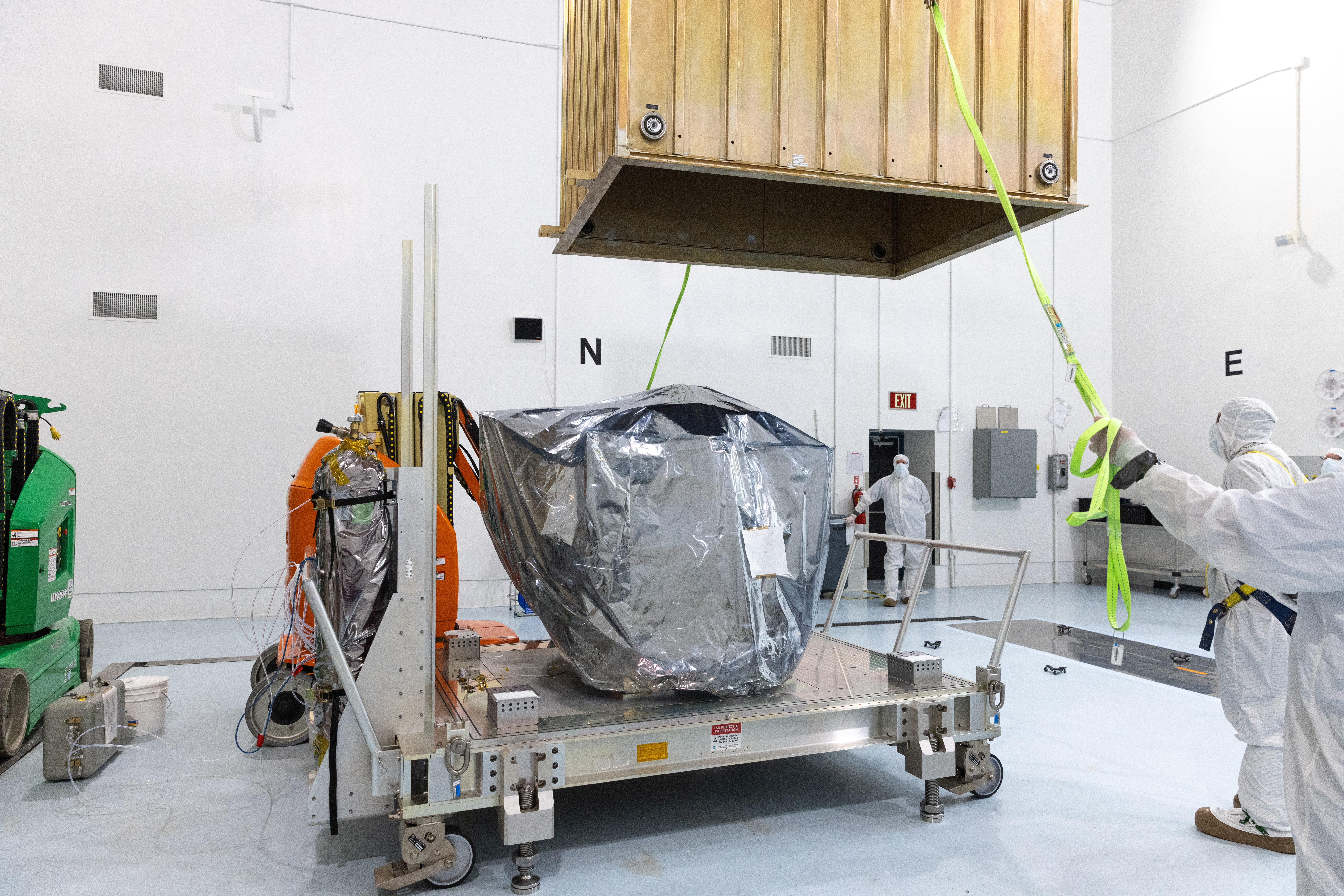 NASA SVS | Carruthers Geocorona Observatory Arrives at Kennedy